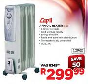 Capil 7 Fin Oil Heater-CH07