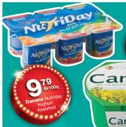 Danone Nutriday Yoghurt Assorted-6x100g