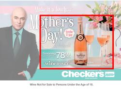Checkers Western Cape : Mother's Day (2 May - 12 May 2013), page 1
