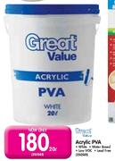 Great Value Acrylic PVA-20L