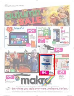 Makro : Autumn Sale (7 May - 13 May 2013), page 1
