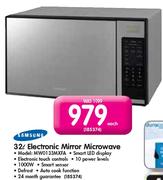 Samsung 32L Electronic Mirror Microwave(MW0133MXFA)-Each