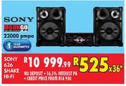 Sony 626 Shake Hi-Fi-Each