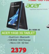Acer 16GB 3G Tablet B1-16GB-3g