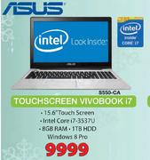 Asus Touch Screen Vivobook i7 S550-CA