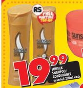 Sunsilk Shampoo/Conditioner-200ml Each