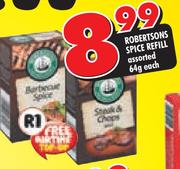 Robertsons Spice Refill-64gm