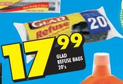 Glad Refuse Bags-20's