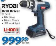 Ryobi Drill Driver CLD-18