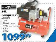 Mat Air 24L Compressor AIR2000
