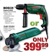 Bosch Impact Drill Or Angle Grinder-Each