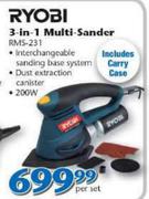 Ryobi 3-In-1 Multi-Sander