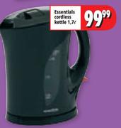 Essentials 1.7L Cordless Kettle