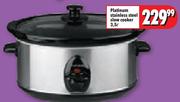 Platinum 3.5L Stainless Steel Slow Cooker