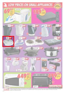 Shoprite KZN : Low Price Christmas Special (9 Dec - 25 Dec 2013), page 7