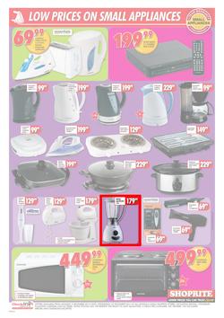 Shoprite KZN : Low Price Christmas Special (9 Dec - 25 Dec 2013), page 7