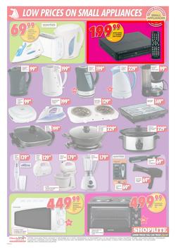 Shoprite KZN : Low Price Christmas Special (9 Dec - 25 Dec 2013), page 7