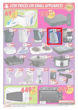 Shoprite KZN : Low Price Christmas Special (9 Dec - 25 Dec 2013), page 7