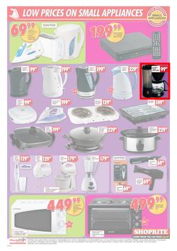 Shoprite KZN : Low Price Christmas Special (9 Dec - 25 Dec 2013), page 7