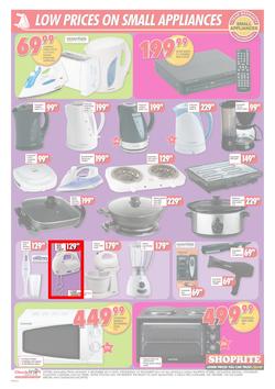 Shoprite KZN : Low Price Christmas Special (9 Dec - 25 Dec 2013), page 7