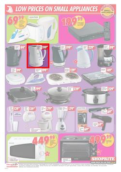 Shoprite KZN : Low Price Christmas Special (9 Dec - 25 Dec 2013), page 7