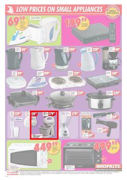 Shoprite KZN : Low Price Christmas Special (9 Dec - 25 Dec 2013), page 7