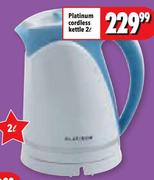 Platinum Cordless Kettle-2L