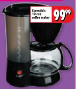 Essentials 10 Cup Coffee Maker
