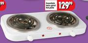 Essentials Twin Spiral Hot Plate
