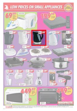 Shoprite Western Cape : Low Price Christmas Specials (11 Dec - 25 Dec 2013), page 7