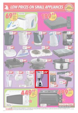 Shoprite Western Cape : Low Price Christmas Specials (11 Dec - 25 Dec 2013), page 7