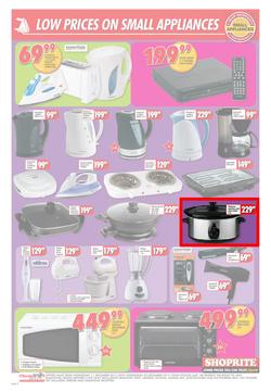 Shoprite Western Cape : Low Price Christmas Specials (11 Dec - 25 Dec 2013), page 7