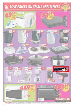 Shoprite Western Cape : Low Price Christmas Specials (11 Dec - 25 Dec 2013), page 7
