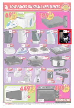 Shoprite Western Cape : Low Price Christmas Specials (11 Dec - 25 Dec 2013), page 7