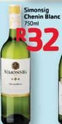 Simonsig Chenin Blanc-750ml