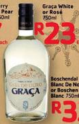 Graca White Or Rose-750ml Each