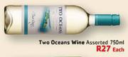 Two Oceans Wine Assorted-750ml Each