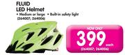 Fluid LED Helmet