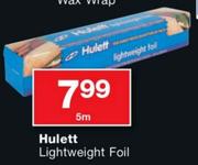 Hulett Lightweight Foil-5m