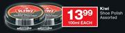 Kiwi Shoe Polish-100Ml Each
