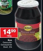 Koo Gesnyde/Gerasperde Beet-780G