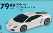 Kidztech Pull-Back Vehicle 1:26 Each