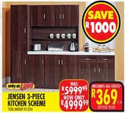 Jensen 3-Piece Kitchen Scheme-Per Set