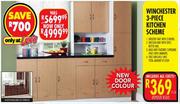 Winchester 3 Piece Kitchen Scheme