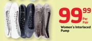 Women's Interlaced Pump-Per Pair