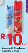 Airoma Air Freshener Assorted-225ml Each