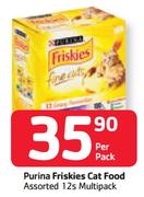 Purina Friskies Cat Food Assorted 12s Multipack