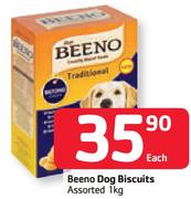 Beeno Dog Biscuits Assorted-1Kg