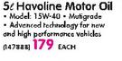  Havoline 5Ltr Motor Oil 15w-40