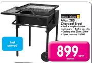 Terrace Leisure Atlas 200 Charcoal Braai